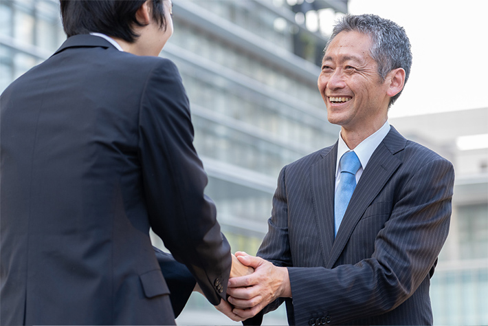手続きはアルファインドがすべて代行します!